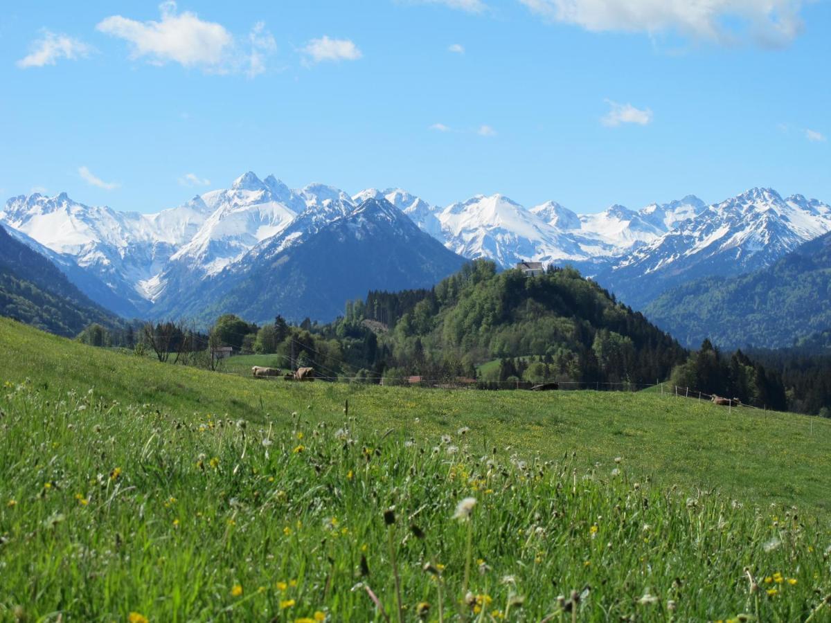 Hornblick Fewo- Ab Mai Freie Fahrt Mit Bergbahnen Oberstdorf Exterior photo